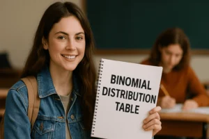 Binomial Distribution Table