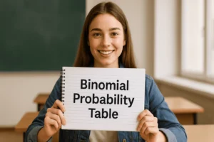 Binomial Probability Table