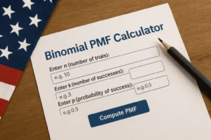 Binomial PMF Calculator