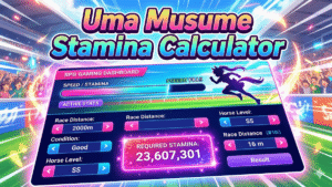 Uma Musume Stamina Calculator